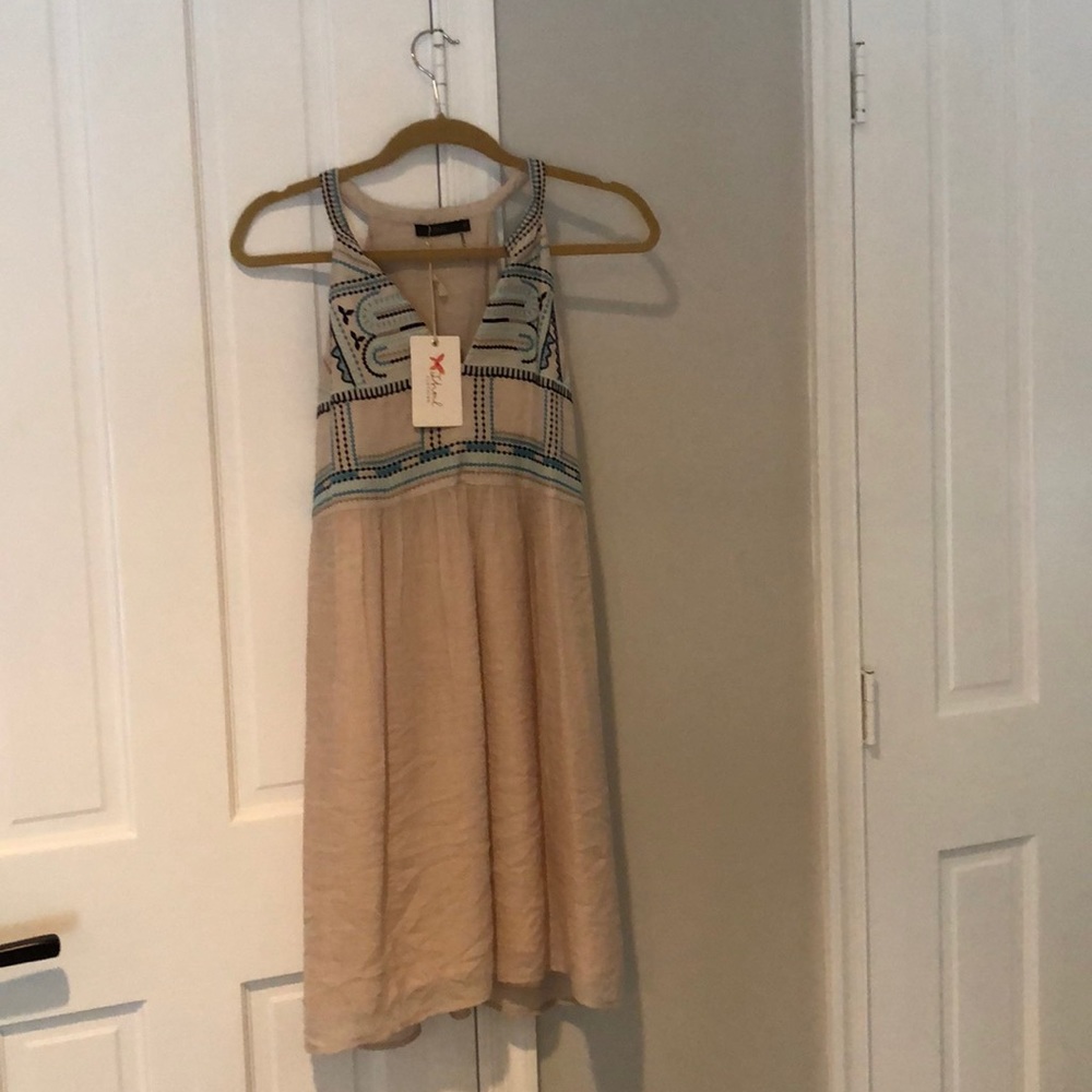 Embroidered , lightweight dress